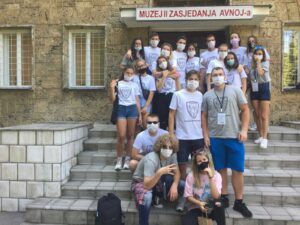 Read more about the article After equipping high schools, the last part of the award “Max van der Stoel” organized youth camp in Jajce