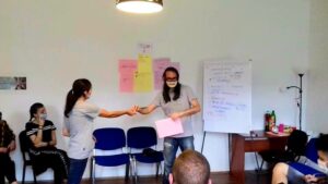 Read more about the article In order to improve the quality of the local environment for young people, a workshop “My first project” was held