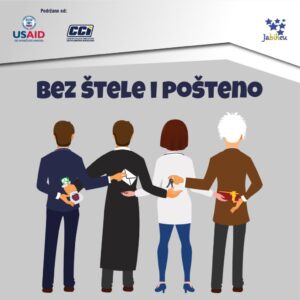 Read more about the article Pridružite se i vi projektu “Bez štele i korupcije” 29.04.’21. u Jajcu
