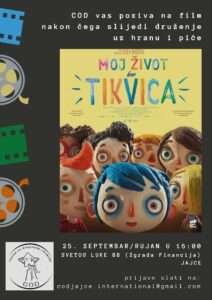 Read more about the article U subotu se družimo uz film “Moj život kao tikvica”