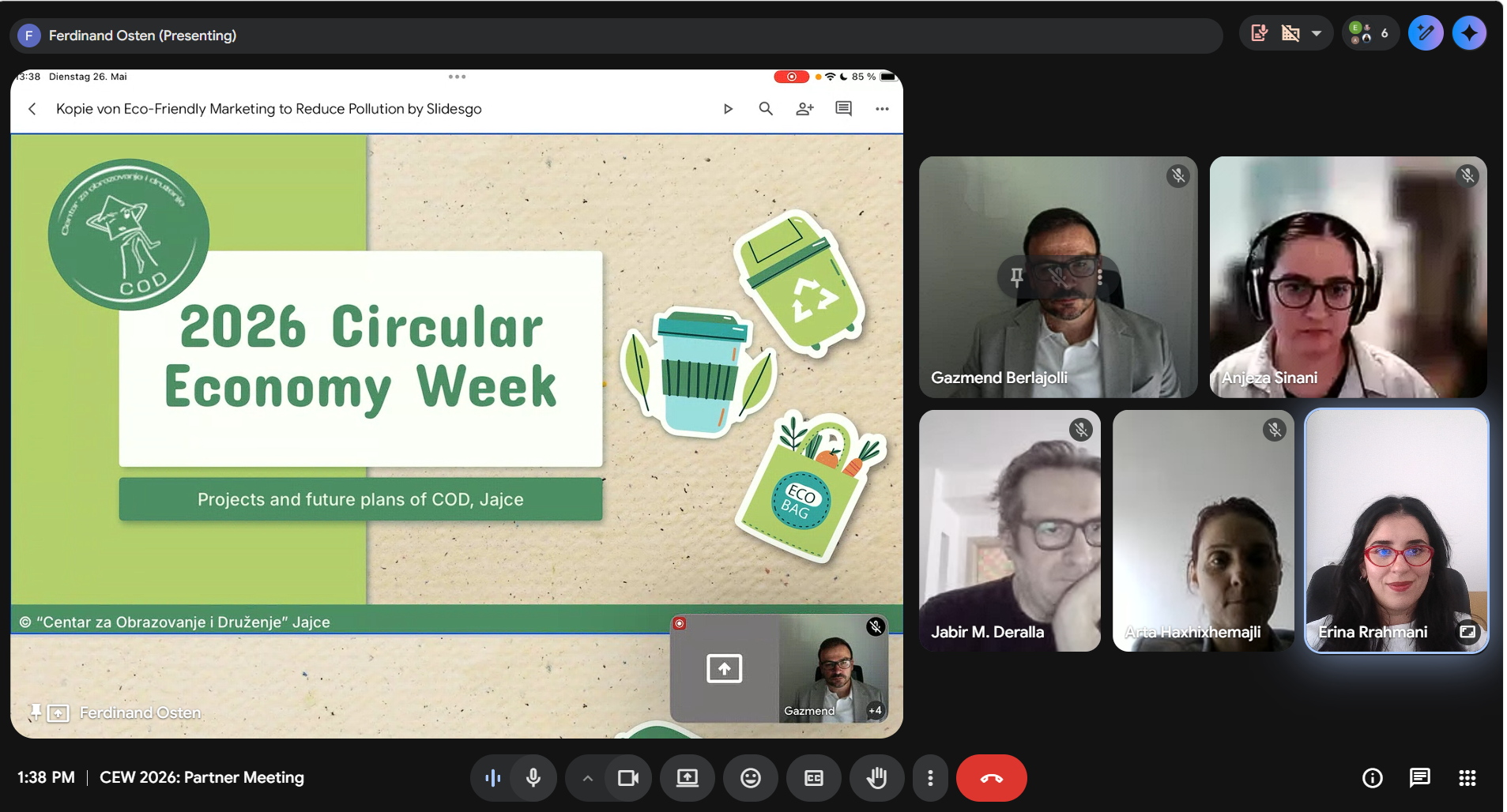 You are currently viewing Sustainability through collaboration: COD Jajce at Circular Economy Week 2026.