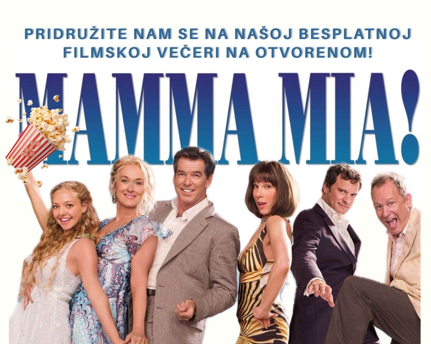 You are currently viewing Open-air cinema in COD: Join us for the movie “Mamma Mia!”
