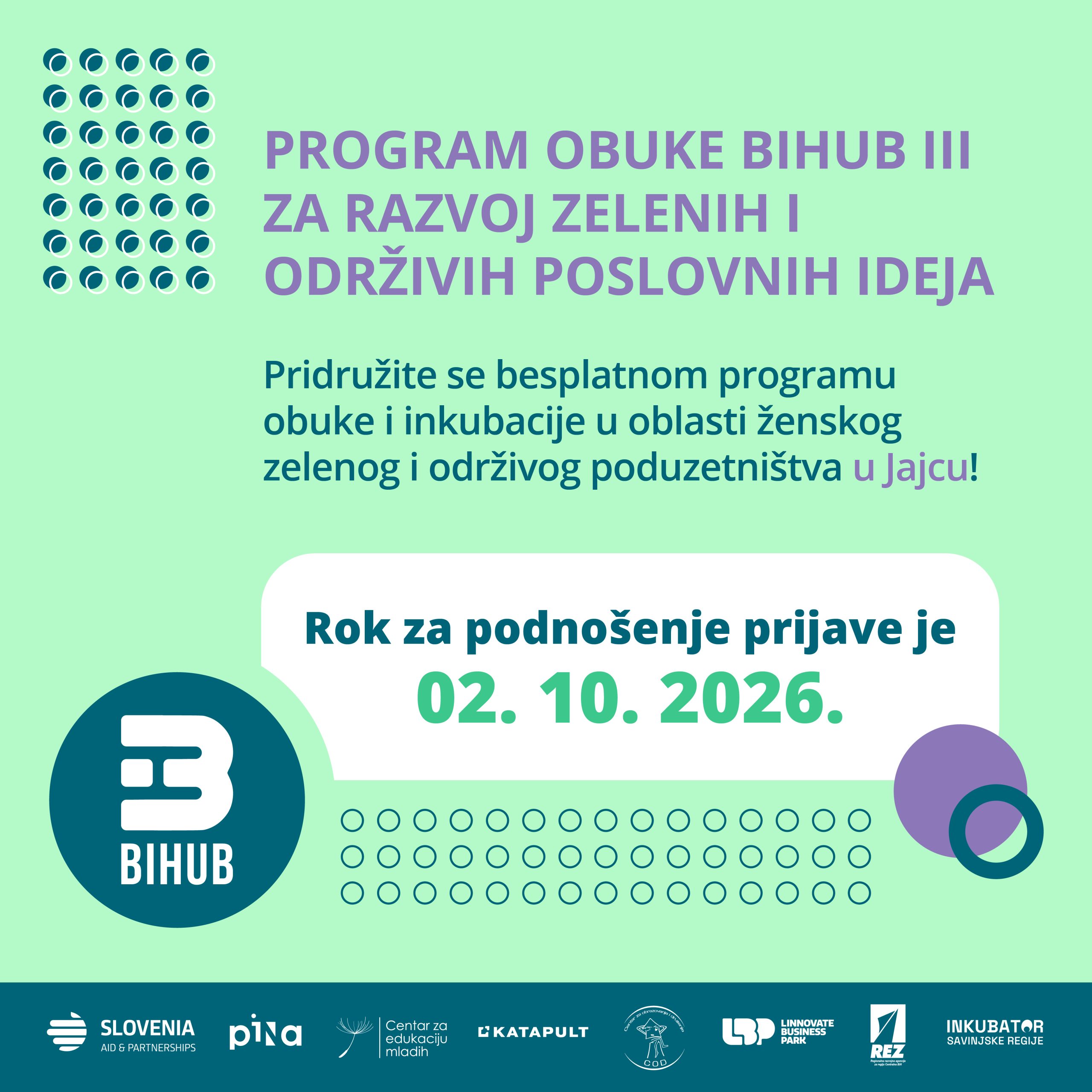 You are currently viewing Public Call for Participation in a Training and Incubation Program in the Field of Women’s Green and Sustainable Entrepreneurship